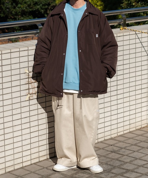 セール】Perushuバックロゴコーチジャケット（ブルゾン）｜Perushu