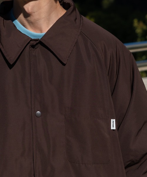 セール】Perushuバックロゴコーチジャケット（ブルゾン）｜Perushu