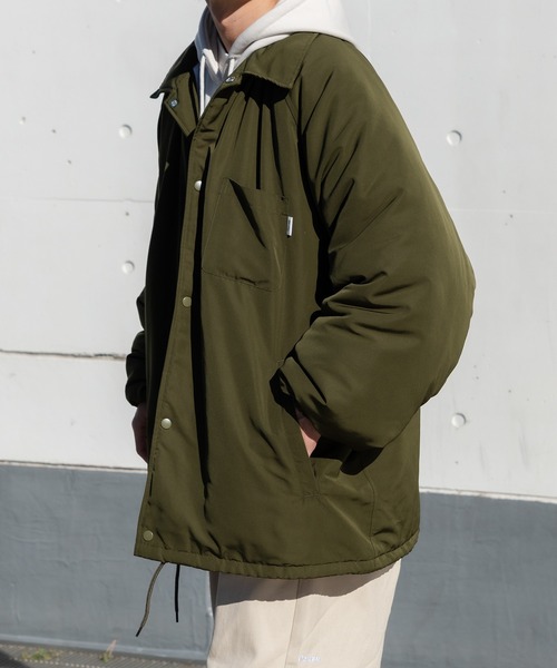 セール】Perushuバックロゴコーチジャケット（ブルゾン）｜Perushu