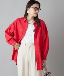 カラーオーバーシャツ