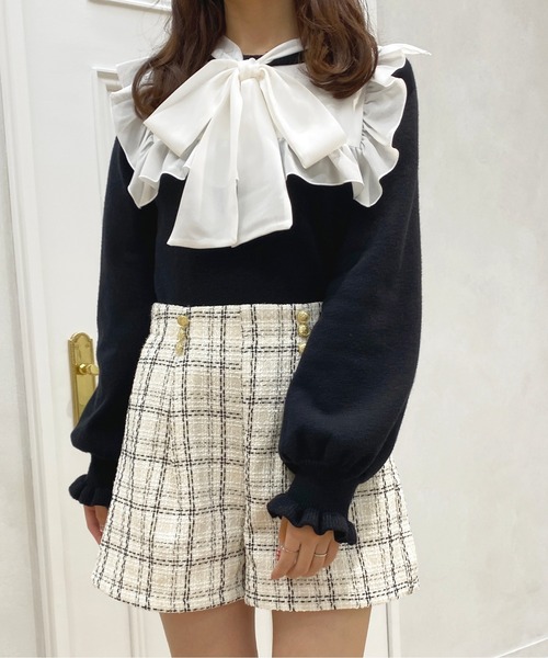 apres jour（アプレジュール）の「アソートショートパンツ【ZOZOTOWN限定アイテム】（その他パンツ・レディース・オフホワイト/ブラック系その他/ブラック・フリー/X-LARGE）」の22枚目の写真