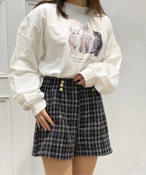 apres jour（アプレジュール）の「アソートショートパンツ【ZOZOTOWN限定アイテム】（その他パンツ・レディース・オフホワイト/ブラック系その他/ブラック・フリー/X-LARGE）」の13枚目の写真