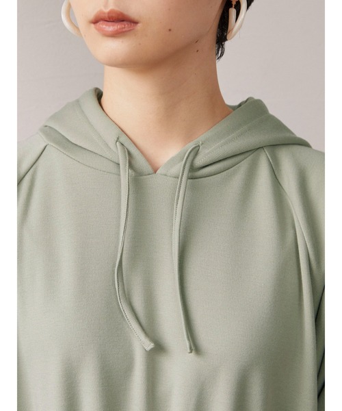 armonia（アルモニーア）の「armonia.フード付きカットワンピース＊（ワンピース・レディース・ブラック/ベージュ/グリーン・FREE）」の8枚目の写真
