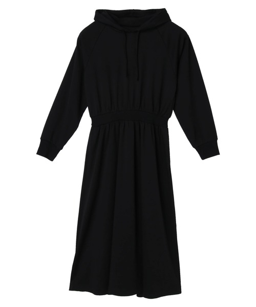 armonia（アルモニーア）の「armonia.フード付きカットワンピース＊（ワンピース・レディース・ブラック/ベージュ/グリーン・FREE）」の17枚目の写真