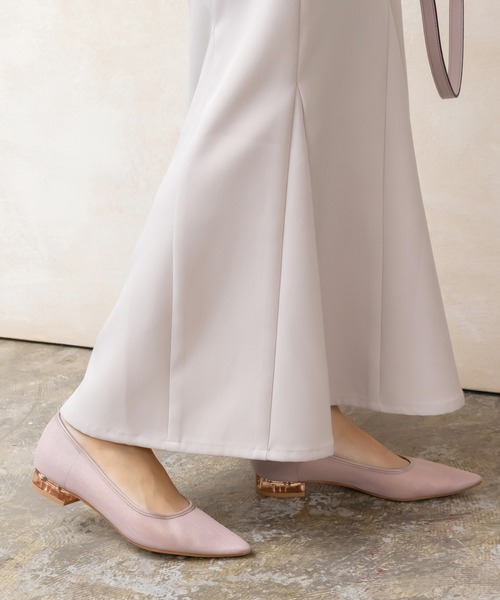 RANDA(ランダ)の「シースルークリアヒールパンプス(パンプス・レディース・グレー/ピンク/アイボリー・23/24/25/22.5/24.5/23.5/22)」の3枚目の写真