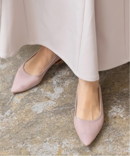 RANDA(ランダ)の「シースルークリアヒールパンプス(パンプス・レディース・グレー/ピンク/アイボリー・23/24/25/22.5/24.5/23.5/22)」の10枚目の写真