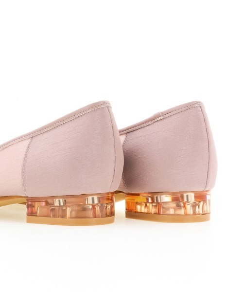 RANDA(ランダ)の「シースルークリアヒールパンプス(パンプス・レディース・グレー/ピンク/アイボリー・23/24/25/22.5/24.5/23.5/22)」の12枚目の写真