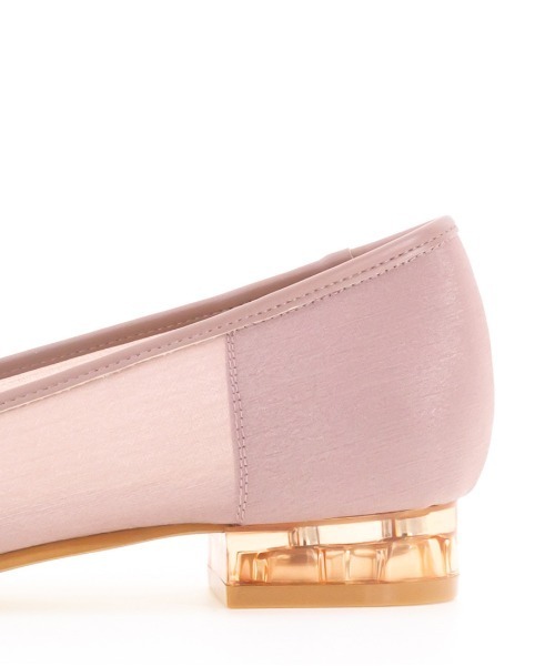 RANDA(ランダ)の「シースルークリアヒールパンプス(パンプス・レディース・グレー/ピンク/アイボリー・23/24/25/22.5/24.5/23.5/22)」の16枚目の写真