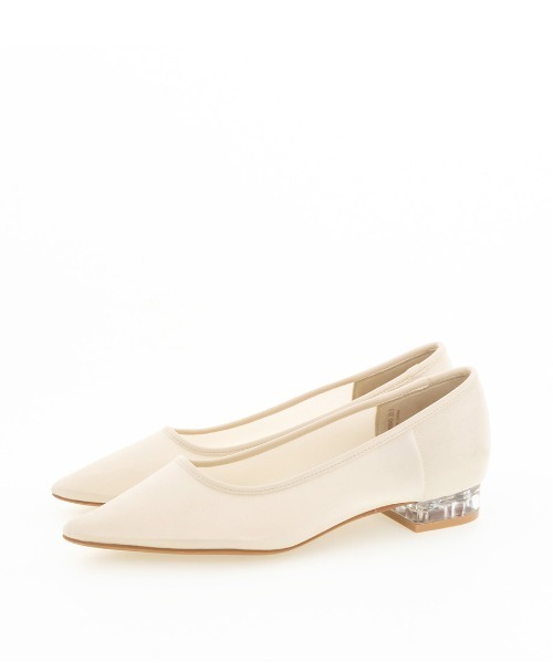 RANDA(ランダ)の「シースルークリアヒールパンプス(パンプス・レディース・グレー/ピンク/アイボリー・23/24/25/22.5/24.5/23.5/22)」の19枚目の写真