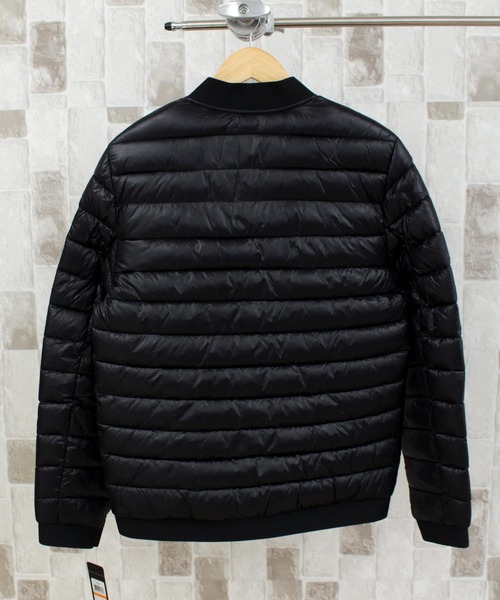 Guess（ゲス）の「ソフトナイロンMA-1中綿ブルゾン（MA-1・メンズ・ブラック・S/M/L/XL）」の5枚目の写真