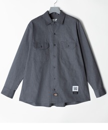 FUMITO GANRYU | FUMITO GANRYU/フミト ガンリュウ/Pleated work shirt (Dickies)/プリーツワークシャツディッキーズ(シャツ/ブラウス)