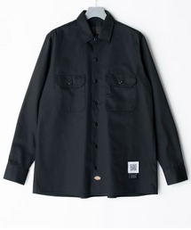 FUMITO GANRYU | FUMITO GANRYU/フミト ガンリュウ/Pleated work shirt (Dickies)/プリーツワークシャツディッキーズ(シャツ/ブラウス)