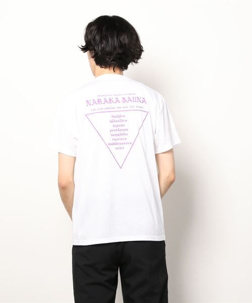 Subciety（サブサエティ）の「NARAKA SAUNA TEE（Tシャツ/カットソー・メンズ・ブラック/ベージュ/ホワイト・LARGE/X-LARGE/XX-LARGE/MEDIUM/SMALL）」の18枚目の写真