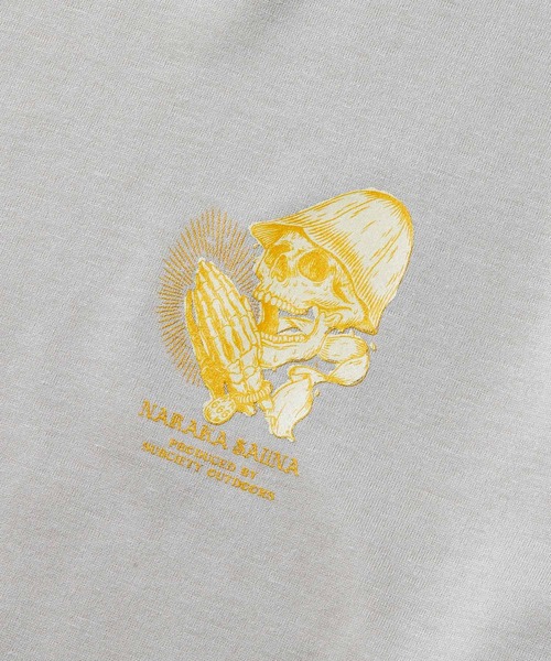 Subciety（サブサエティ）の「NARAKA SAUNA TEE（Tシャツ/カットソー・メンズ・ブラック/ベージュ/ホワイト・LARGE/X-LARGE/XX-LARGE/MEDIUM/SMALL）」の10枚目の写真