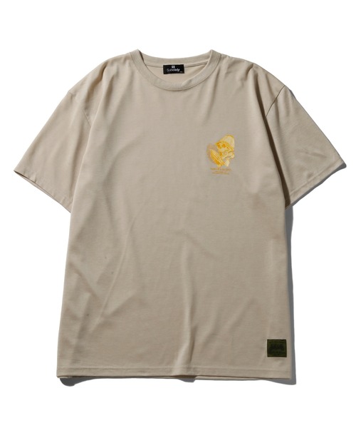 Subciety（サブサエティ）の「NARAKA SAUNA TEE（Tシャツ/カットソー・メンズ・ブラック/ベージュ/ホワイト・LARGE/X-LARGE/XX-LARGE/MEDIUM/SMALL）」の6枚目の写真