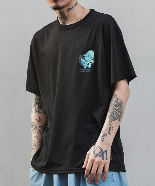 Subciety（サブサエティ）の「NARAKA SAUNA TEE（Tシャツ/カットソー・メンズ・ブラック/ベージュ/ホワイト・LARGE/X-LARGE/XX-LARGE/MEDIUM/SMALL）」の14枚目の写真