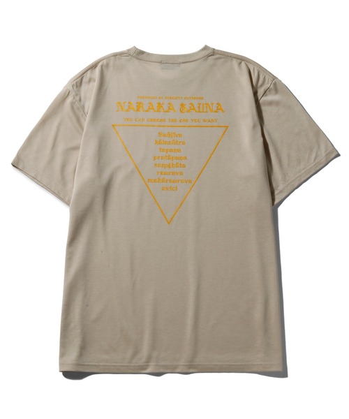 Subciety（サブサエティ）の「NARAKA SAUNA TEE（Tシャツ/カットソー・メンズ・ブラック/ベージュ/ホワイト・LARGE/X-LARGE/XX-LARGE/MEDIUM/SMALL）」の7枚目の写真