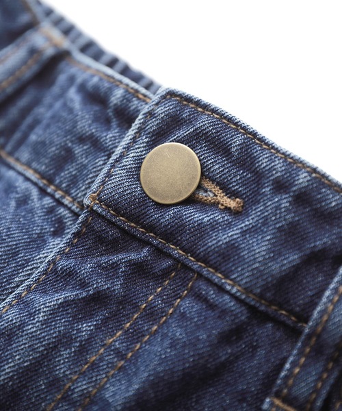 osharewalker（オシャレウォーカー）の「【廃盤】『花柄刺繍デニムスカート』（スカート・レディース・ブルー・2/1）」の21枚目の写真