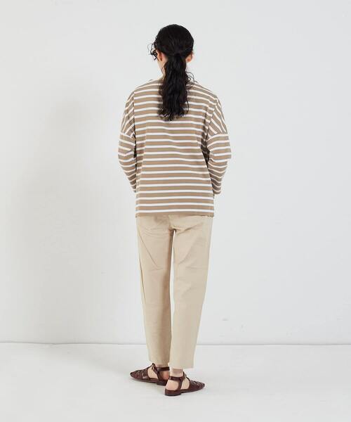 conges payes ADIEU TRISTESSE（コンジェ ペイエ アデュートリステス）の「バスクシャツ（Tシャツ/カットソー・レディース・パープル/ブルー/ベージュ・FREE）」の20枚目の写真