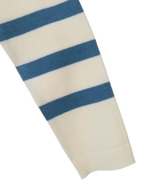 MEN'S MELROSE（メンズメルローズ）の「ストレッチスムースクルーネックニット（ニット/セーター・メンズ・グレー/ベージュ/ホワイト系その他・M/L）」の8枚目の写真