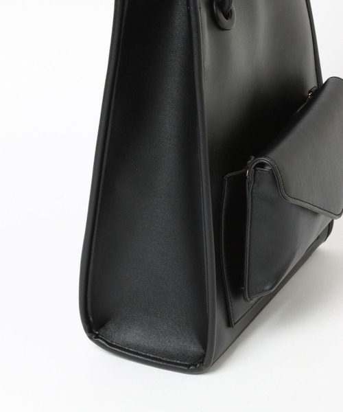 mysty woman（ミスティウーマン）の「マルチWAYトート＆ミニバッグ 269661（トートバッグ・レディース・ブラック/ベージュ・FREE）」の19枚目の写真