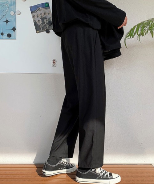 MGV(エムジーヴィー)の「ダブルタックシンプルスラックス(スラックス・メンズ・グレー/ブラック/ホワイト・MEDIUM/LARGE/X-LARGE)」の18枚目の写真