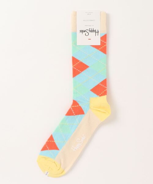 Happy Socks(ハッピーソックス)の「/HAPPY SOCKS/アーガイルデザインソックス(ソックス/靴下・メンズ・ホワイト/オレンジ/ピンク/その他/ブルー系その他/ネイビー/ブルー系その他2/その他4/その他5/その他6/その他2/その他3/その他8・MEDIUM)」の10枚目の写真