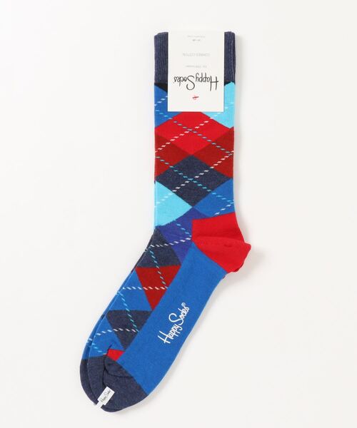 Happy Socks(ハッピーソックス)の「/HAPPY SOCKS/アーガイルデザインソックス(ソックス/靴下・メンズ・ホワイト/オレンジ/ピンク/その他/ブルー系その他/ネイビー/ブルー系その他2/その他4/その他5/その他6/その他2/その他3/その他8・MEDIUM)」の3枚目の写真