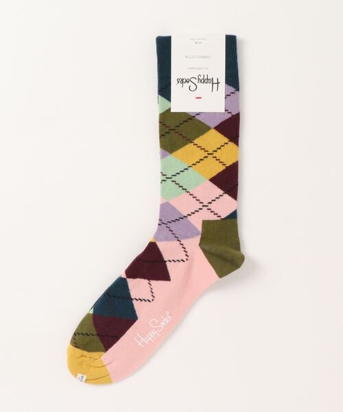 Happy Socks(ハッピーソックス)の「/HAPPY SOCKS/アーガイルデザインソックス(ソックス/靴下・メンズ・ホワイト/オレンジ/ピンク/その他/ブルー系その他/ネイビー/ブルー系その他2/その他4/その他5/その他6/その他2/その他3/その他8・MEDIUM)」の13枚目の写真