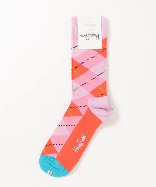 Happy Socks(ハッピーソックス)の「/HAPPY SOCKS/アーガイルデザインソックス(ソックス/靴下・メンズ・ホワイト/オレンジ/ピンク/その他/ブルー系その他/ネイビー/ブルー系その他2/その他4/その他5/その他6/その他2/その他3/その他8・MEDIUM)」の6枚目の写真
