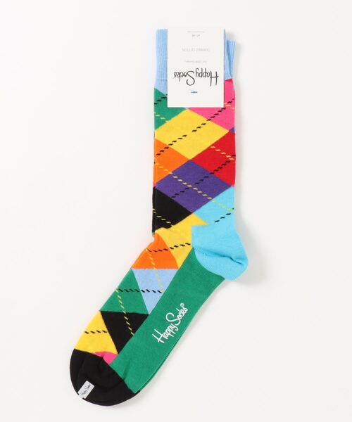 Happy Socks(ハッピーソックス)の「/HAPPY SOCKS/アーガイルデザインソックス(ソックス/靴下・メンズ・ホワイト/オレンジ/ピンク/その他/ブルー系その他/ネイビー/ブルー系その他2/その他4/その他5/その他6/その他2/その他3/その他8・MEDIUM)」の8枚目の写真