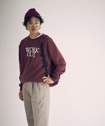 WORK OUT スウェットシャツ