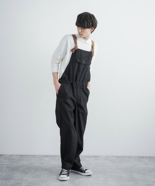 KRIFF MAYER(クリフメイヤー)の「KRIFF MAYER クリフメイヤー HINOKOサロペット オーバーオール(サロペット/オーバーオール・メンズ・ブラック/ベージュ/レッド/オリーブ/ブルー・M/L/XL)」の11枚目の写真