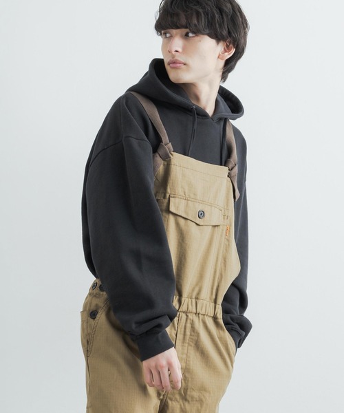 KRIFF MAYER(クリフメイヤー)の「KRIFF MAYER クリフメイヤー HINOKOサロペット オーバーオール(サロペット/オーバーオール・メンズ・ブラック/ベージュ/レッド/オリーブ/ブルー・M/L/XL)」の14枚目の写真