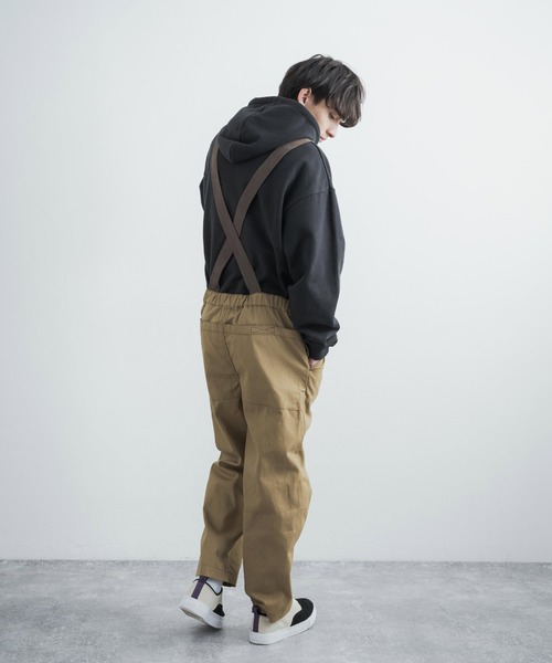 KRIFF MAYER(クリフメイヤー)の「KRIFF MAYER クリフメイヤー HINOKOサロペット オーバーオール(サロペット/オーバーオール・メンズ・ブラック/ベージュ/レッド/オリーブ/ブルー・M/L/XL)」の17枚目の写真