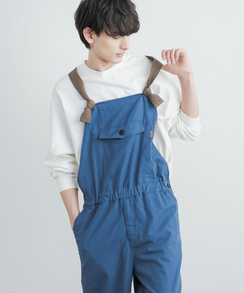 KRIFF MAYER(クリフメイヤー)の「KRIFF MAYER クリフメイヤー HINOKOサロペット オーバーオール(サロペット/オーバーオール・メンズ・ブラック/ベージュ/レッド/オリーブ/ブルー・M/L/XL)」の21枚目の写真