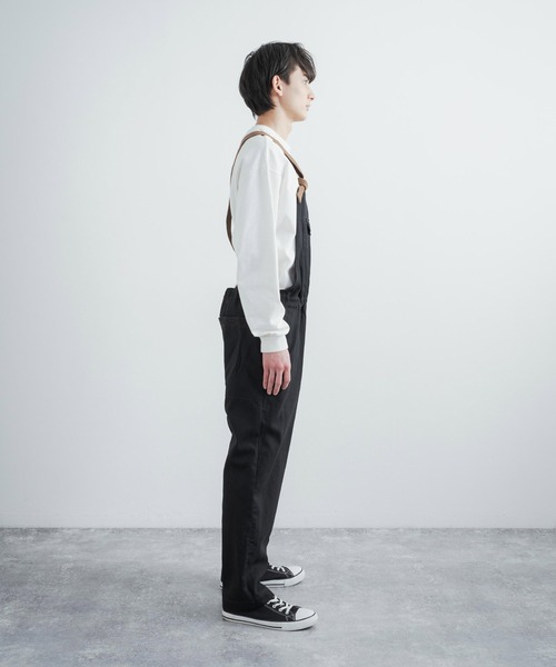 KRIFF MAYER(クリフメイヤー)の「KRIFF MAYER クリフメイヤー HINOKOサロペット オーバーオール(サロペット/オーバーオール・メンズ・ブラック/ベージュ/レッド/オリーブ/ブルー・M/L/XL)」の8枚目の写真