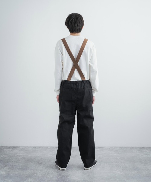 KRIFF MAYER(クリフメイヤー)の「KRIFF MAYER クリフメイヤー HINOKOサロペット オーバーオール(サロペット/オーバーオール・メンズ・ブラック/ベージュ/レッド/オリーブ/ブルー・M/L/XL)」の9枚目の写真