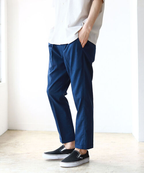 BEAMS（ビームス）の「BEAMS / COOLMAX(R) ラミー アンクル パンツ