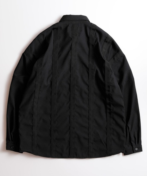 FDMTL(ファンダメンタル)の「FDMTL/ファンダメンタル/TAPE SHIRT/テープシャツ(シャツ/ブラウス・メンズ・ネイビー/ブラック/カーキ・5/2/1/4/3)」の4枚目の写真