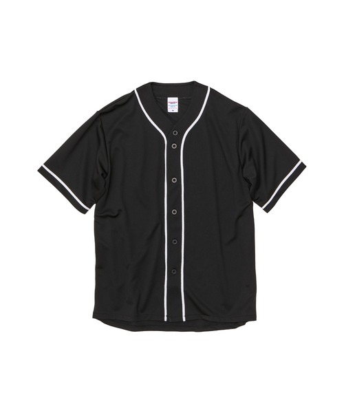 Revo.(レボ)の「United Athle ユナイテッドアスレ DRY ATHLETIC BASEBALL SHIRTS 4.1オンス ドライアスレチック ベースボールシャツ(シャツ/ブラウス・メンズ・ホワイト/ブルー/ネイビー/レッド/ブラック/ターコイズブルー/ピンク/オレンジ・L/S/XL/M/XXL)」の9枚目の写真