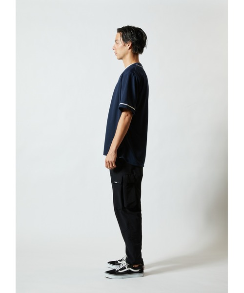Revo.(レボ)の「United Athle ユナイテッドアスレ DRY ATHLETIC BASEBALL SHIRTS 4.1オンス ドライアスレチック ベースボールシャツ(シャツ/ブラウス・メンズ・ホワイト/ブルー/ネイビー/レッド/ブラック/ターコイズブルー/ピンク/オレンジ・L/S/XL/M/XXL)」の21枚目の写真