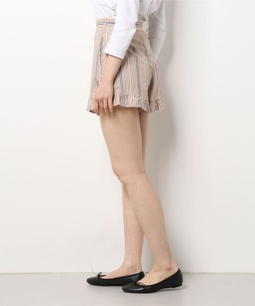 SEE BY CHLOE(シーバイクロエ)の「SHORTS/ラッフルミニショートパンツ(その他パンツ・レディース・ベージュ系その他/ピンク系その他・34/36)」の3枚目の写真