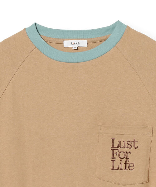 BeAMS DOT(ビームスドット)の「【WEB限定】BeAMS DOT / リンガー ポケット Tシャツ(Tシャツ/カットソー・メンズ・ベージュ/グリーン・MEDIUM/LARGE)」の21枚目の写真