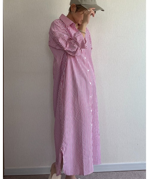 限定sale Rene ピンクストライプワンピース♡ 商品詳細ページ