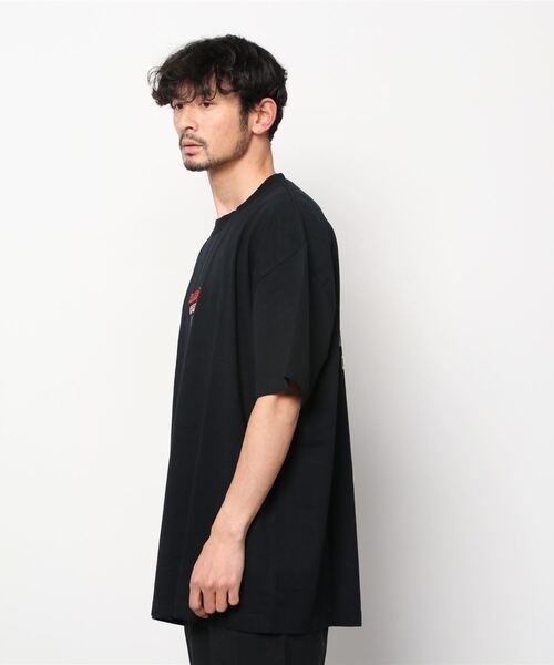 ALLSAINTS（オールセインツ）の「RAIDER ORGANIC COTTON T-SHIRT | RAIDER オーガニック コットン Tシャツ（Tシャツ/カットソー・メンズ・ブラック・S/L/M/XS）」の7枚目の写真