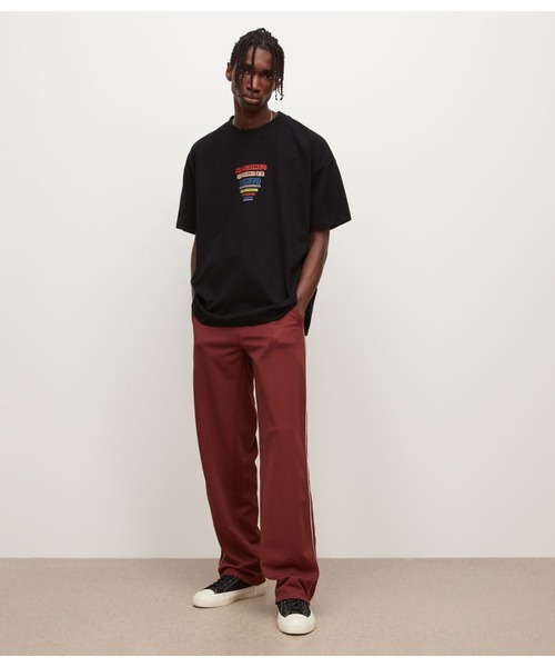 ALLSAINTS（オールセインツ）の「RAIDER ORGANIC COTTON T-SHIRT | RAIDER オーガニック コットン Tシャツ（Tシャツ/カットソー・メンズ・ブラック・S/L/M/XS）」の3枚目の写真