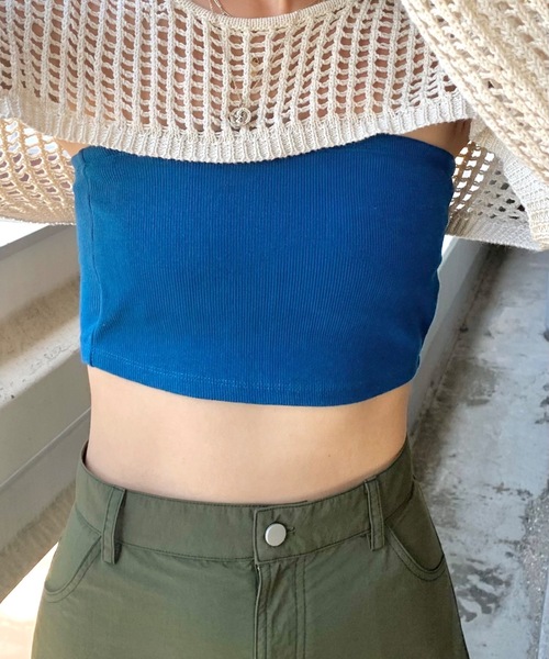 セール カップ付きチューブトップ チューブトップ Shaggie シャギー のファッション通販 Zozotown