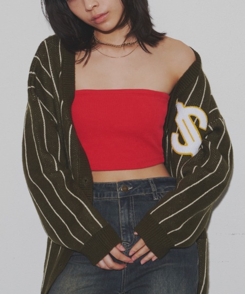 SHAGGIE（シャギー）の「カップ付きチューブトップ（チューブトップ