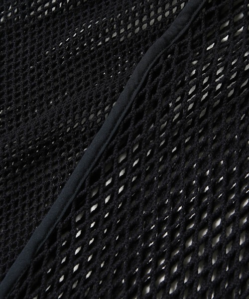 ADAM ET ROPE'（アダムエロペ）の「パターンメッシュプルオーバー（Tシャツ/カットソー・レディース・ブラック/キナリ・FREE）」の13枚目の写真